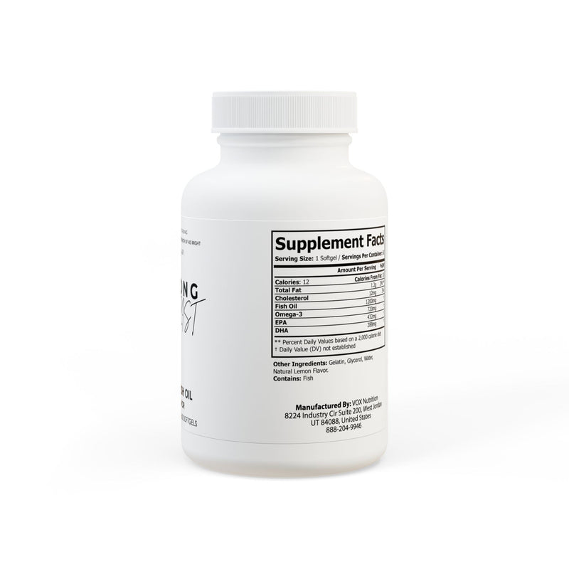 Omega 3 Fish Oil (60 Softgels)